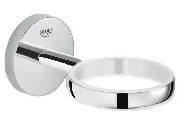 Grohe BauCosmopolitan - turētājs paredzēts krūzei / ziepju dozatoram, hromēts 40585001