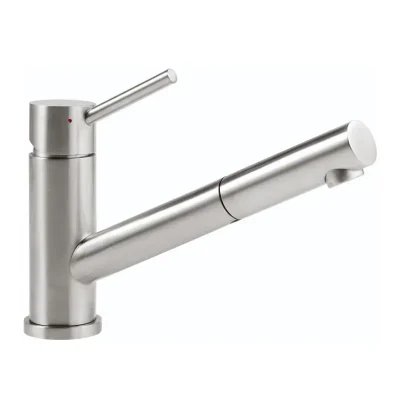 Villeroy & Boch Como - virtuves maisītājs ar izvelkamu izteku, nerūsējošais tērauds 925200LC
