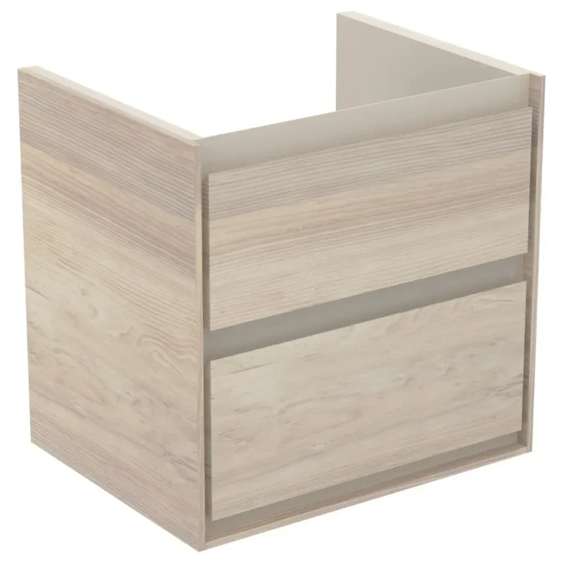 Ideal Standard Connect Air - izlietnes skapītis 53x41x52 cm, gaišs koks/gaiši brūns matēts E1606UK