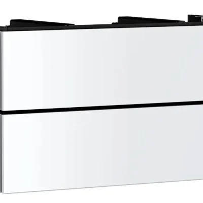 Hansgrohe Xilesa E - izlietnes apakškabinets, 62x118x55 cm, 2 atvilktnes, matēti balts 54304700