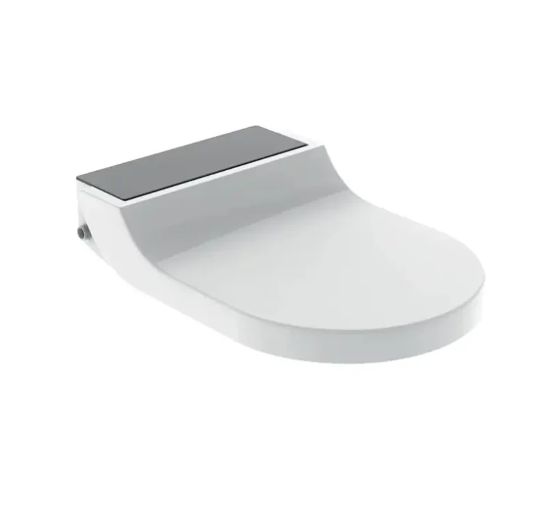 Geberit AquaClean - elektronisks bidē sēdeklis Tuma Comfort, SoftClosing, stikls/melns 146.270.SJ.1