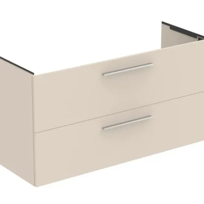 Ideal Standard i.Life A - izlietnes apakšskapis, 120x44x63 cm, 2 atvilktnes, matēti smilšu krāsā T5258NF