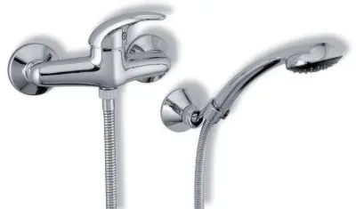 Novaservis Metalia 55 - sienas dušas maisītājs pilns 150 mm, klīnikas svira, hroms 55060L,0