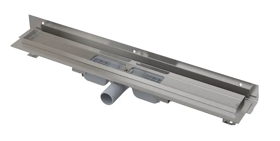 Alcadrain dušas renes - dušas renīte Flexible Low 75 cm, ar regulējamu apkakli pie sienas, nerūsējošais tērauds APZ104-750