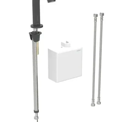 Geberit Piave - elektroniska izlietnes maisītājs, ģeneratora darbība, easy to clean, Bluetooth, matēti melns 116.166.14.1