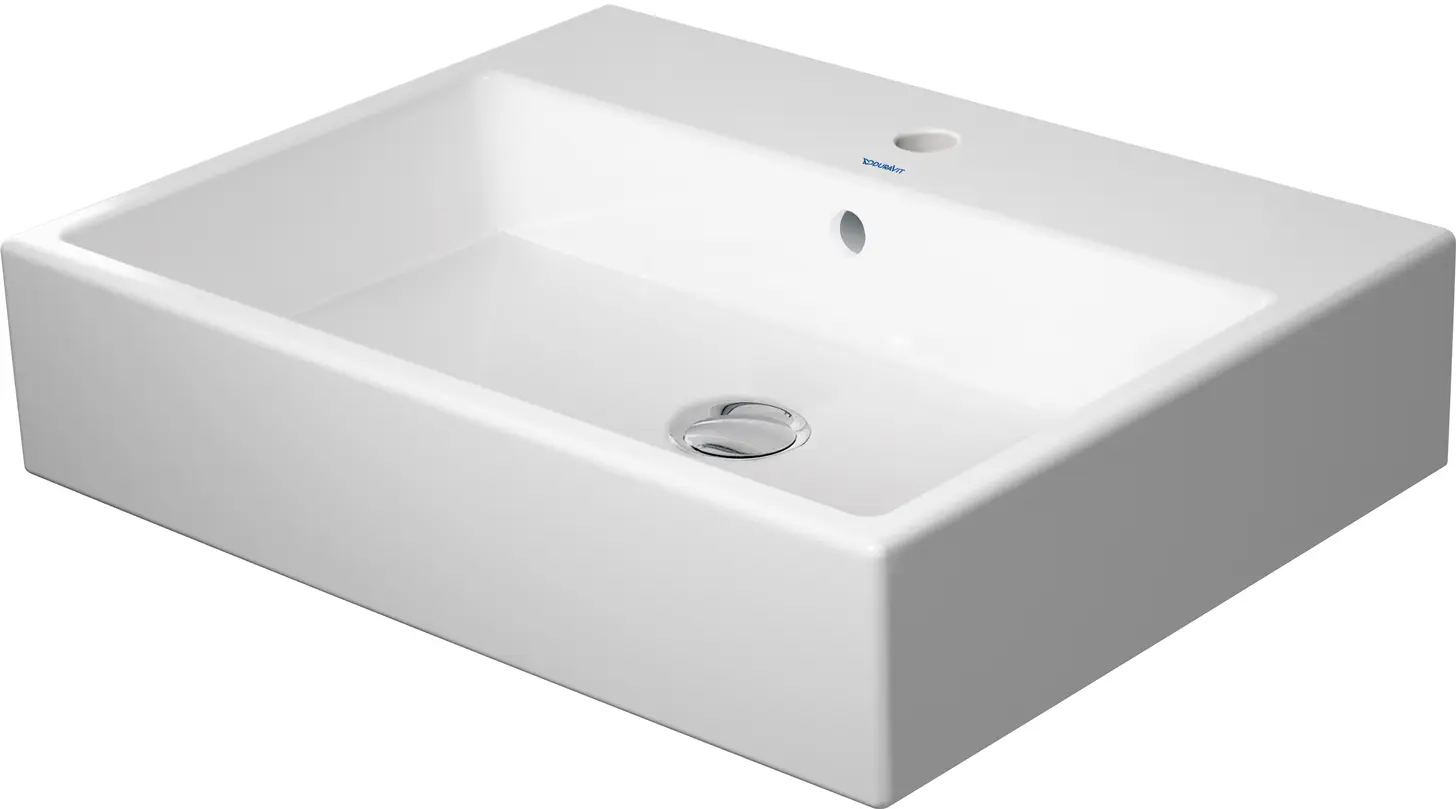Duravit Vero Air - mēbeles izlietne 60x47 cm, ar pārplūdi, ar jaucējkrāna caurumu, balta 2350600000