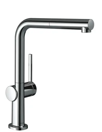 Hansgrohe M54 - izlietnes maisītājs Talis, ar izvelkamu izteku, hromēts 72808000