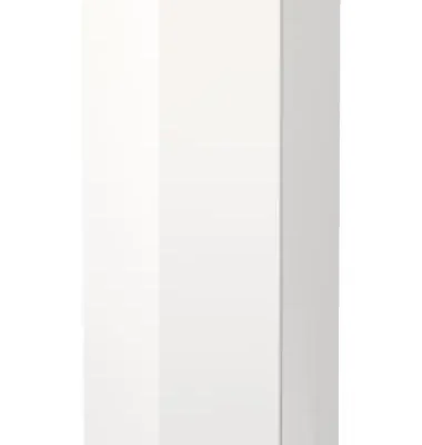 Duravit L-Cube - augstais skapis 176x40x36 cm, pa kreisi, balts spīdīgs LC1180L2222