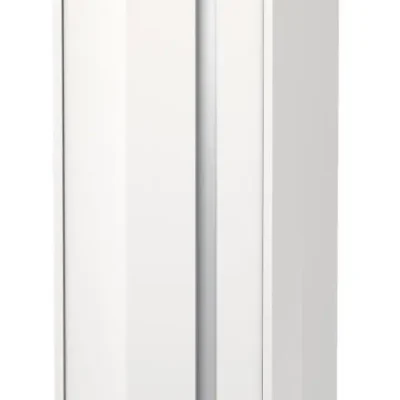 Duravit Ketho - augstais skapis 132x40x36 cm, pa kreisi, balts spīdīgs KT1257L2222