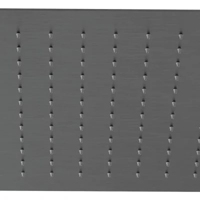 Kludi Asana - galvas duša, 44 x 44 cm, birstēts gunmetal 69410N2-00
