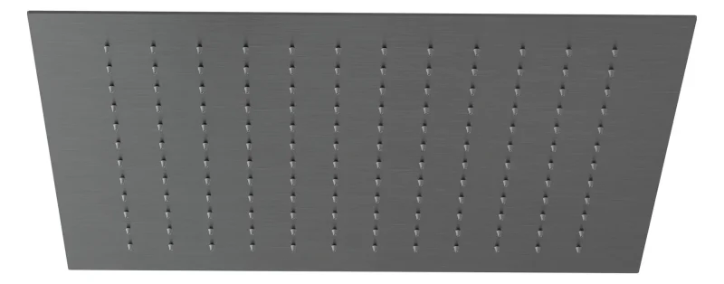 Kludi Asana - galvas duša, 44 x 44 cm, birstēts gunmetal 69410N2-00