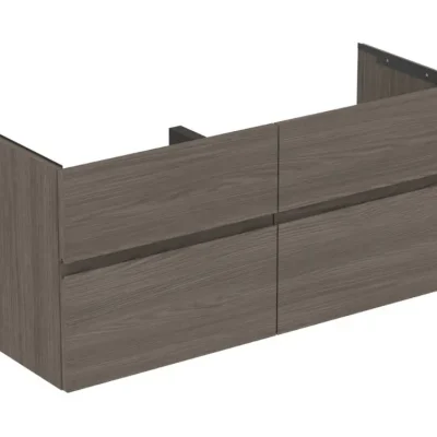 Ideal Standard Finesse - izlietnes skapītis, 120x44x55 cm, 4 atvilktnes, Dark Elm E3390UR