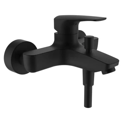 Laufen Laurin - vannas maisītājs ar piederumiem, matēti melns HF500760428600