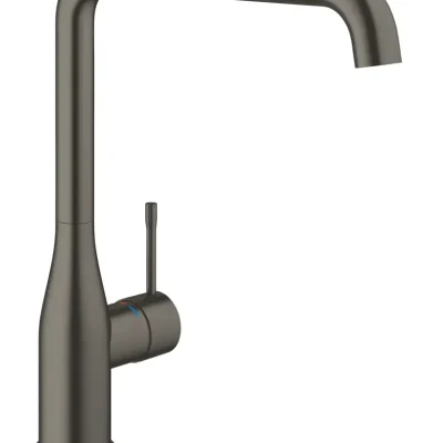 Grohe Essence - virtuves izlietnes vienas sviras maisītājs, Hard Graphite birstēts 30269AL0