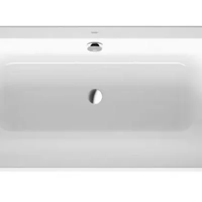 Duravit Happy D.2 - brīvi stāvoša vanna, 180x80 cm, ar paneli, balta 700318000000000