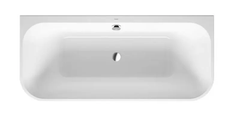Duravit Happy D.2 - brīvi stāvoša vanna, 180x80 cm, ar paneli, balta 700318000000000