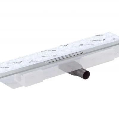 I-Drain AIO - dušas paliktnis ar hidroizolāciju, garums 95 cm, ar resti, nerūsējošais tērauds ID5A09501AIO1