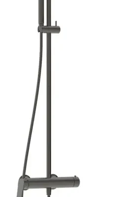 Ideal Standard La Dolce Vita - dušas komplekts ar maisītāju, diametrs 30 cm, Magnetic Grey BD674A5