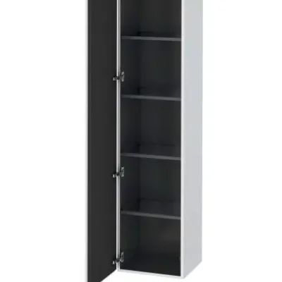 Duravit L-Cube - augstais skapis 176x40x36 cm, eņģes kreisajā pusē, balts matēts LC1180L1818