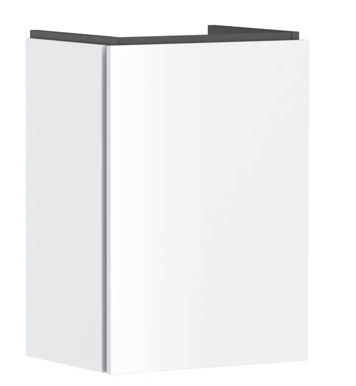 Hansgrohe Xilesa E - izlietnes apakškabinets, 62x43x33 cm, 1 durvis, eņģes kreisajā pusē, matēti balts 54245700