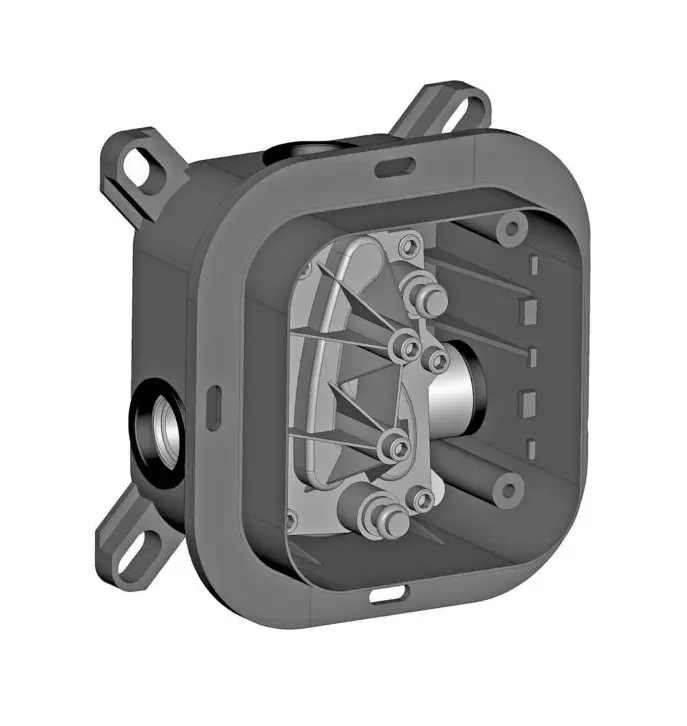 Paffoni Light - pamata korpuss BOX zemapmetuma maisītājiem PBOX001