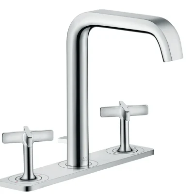 Axor Citterio E - 3 caurumu izlietnes maisītājs, hroms 36116000