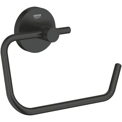 Grohe QuickFix Start - tualetes papīra turētājs, matēti melns 412002430