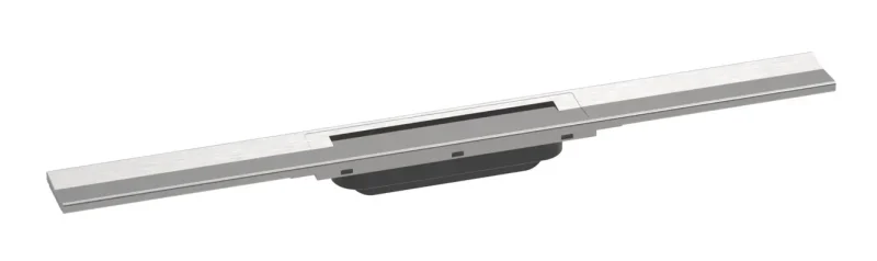 Hansgrohe RainDrain Flex - dušas renīte 700 ar nerūsējošā tērauda resti, saīsināma, brīva montāža, matēts nerūsējošais tērauds 56043800