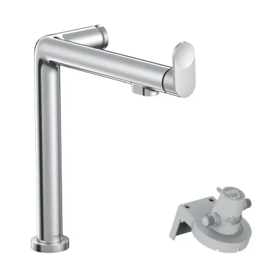 Hansgrohe Aqittura M91 - virtuves izlietnes maisītājs ar filtra funkciju, hromēts 76804000