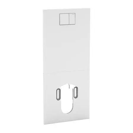 Geberit AquaClean - apdares plāksne ar integrētu vadību WC komplektiem, stikls/balts 115.328.SI.1