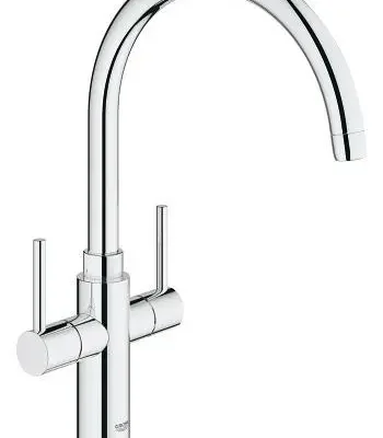 Grohe Ambi Cosmopolitan - virtuves izlietnes vienas sviras maisītājs, hroms 30190000