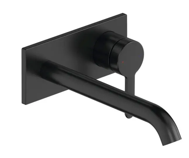 Duravit C.1 - zemapmetuma izlietnes maisītājs, matēti melns C11070004046
