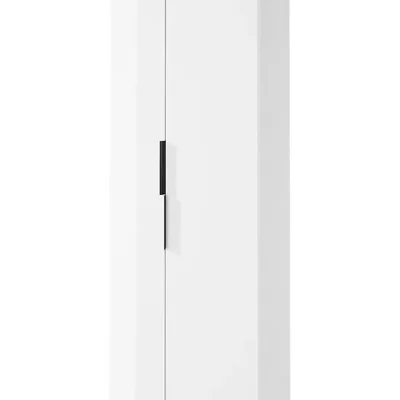 Cersanit City - augstais skapis, 180x60x36 cm, 2 durvis, balts S584-019-DSM