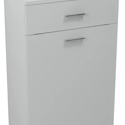 Aqualine Zoja - skapītis ar grozu 50x78x29 cm, balts 51310