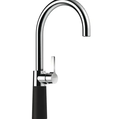 SCHOCK SC-520 - virtuves izlietnes maisītājs, Onyx/hroms 555000GON