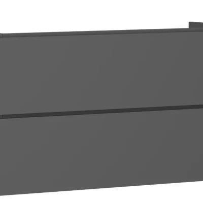 Hansgrohe Xilesa E - izlietnes apakšskapītis, 62x118x47 cm, 2 atvilktnes, matēti pelēks 54298760