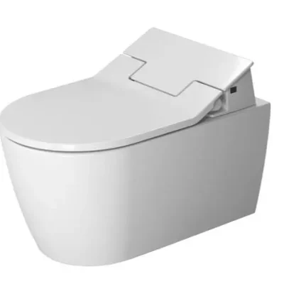 Duravit ME by Starck - sienas WC SensoWash, ar WonderGliss, Alpu balts 25285900001