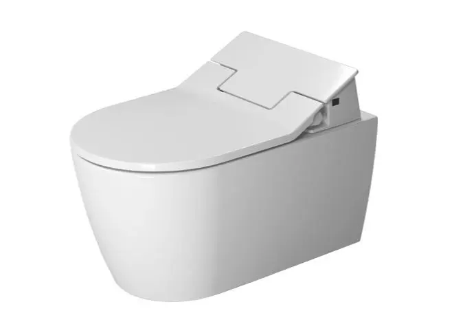 Duravit ME by Starck - sienas WC SensoWash, ar WonderGliss, Alpu balts 25285900001