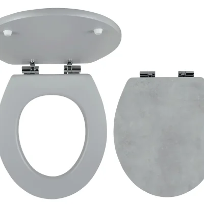 Novaservis Prestige - tualetes sēdeklis, MDF, Softclose, betona pelēks WC/SOFTSTONE1