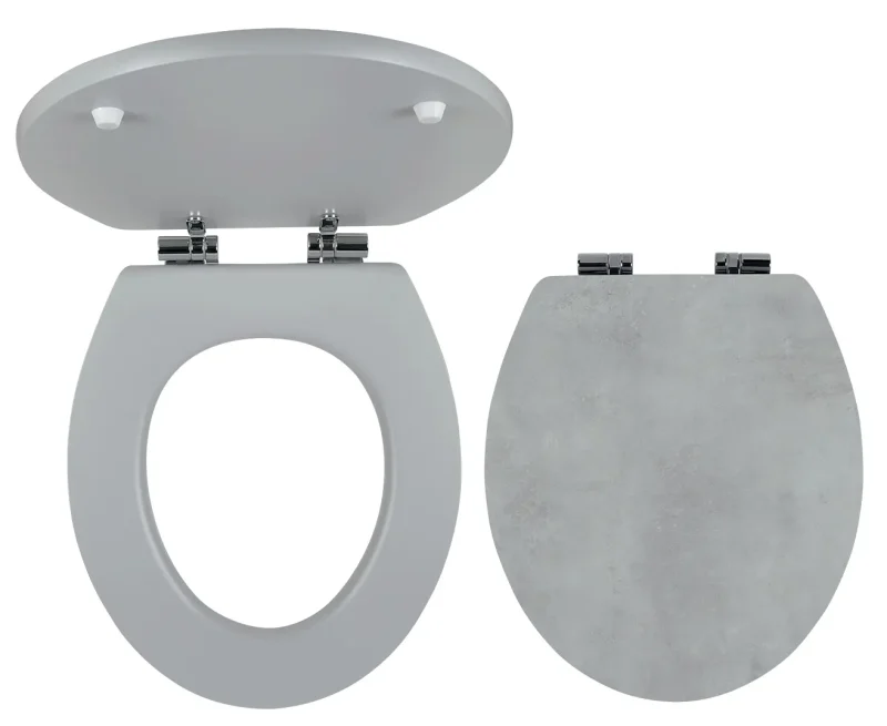 Novaservis Prestige - tualetes sēdeklis, MDF, Softclose, betona pelēks WC/SOFTSTONE1