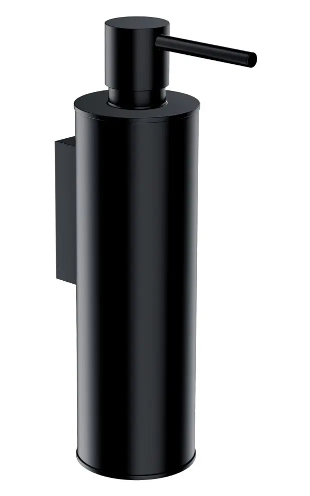 OMNIRES Modern Project - ziepju dozators ar turētāju, melns matēts MP60721BL