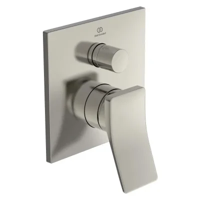 Ideal Standard Conca Tap - zemapmetuma maisītājs, 2 patērētājiem, Silver Storm A7374GN