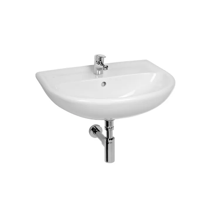 Jika Lyra plus - izlietne 55x45 cm, ar pārplūdi, ar caurumu jaucējkrānam, balta H8143820001041