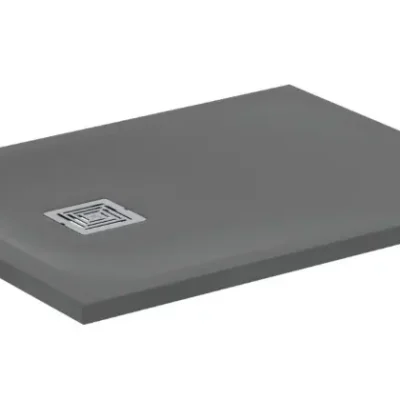 Ideal Standard Ultra Flat S + - dušas paliktnis 90x70 cm, Anti-Slip, pelēks T5604FS