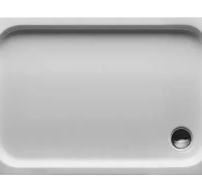 Duravit D-Code - dušas paliktnis 120x80 cm, alpinbalts 720113000000000