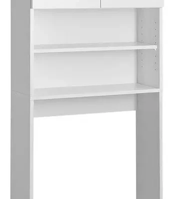 Aqualine Simplex Eco - skapis veļas mašīnai Simplex Eco 63x25x190 cm, balts SIME715