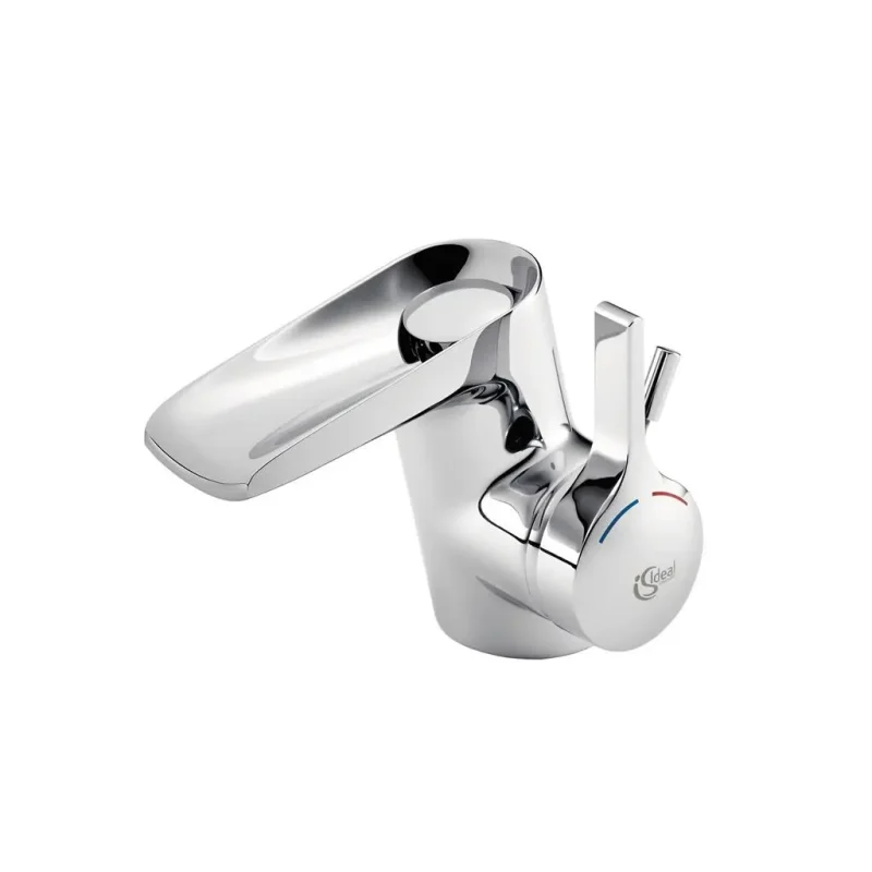Ideal Standard Melange - izlietnes maisītājs ar noteci, ūdenskrituma izteku, hroms B8630AA