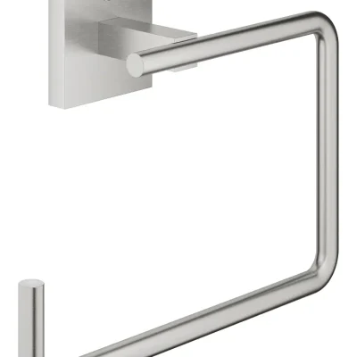 Grohe QuickFix Start Cube - dvieļu turētājs, Supersteel 40975DC0