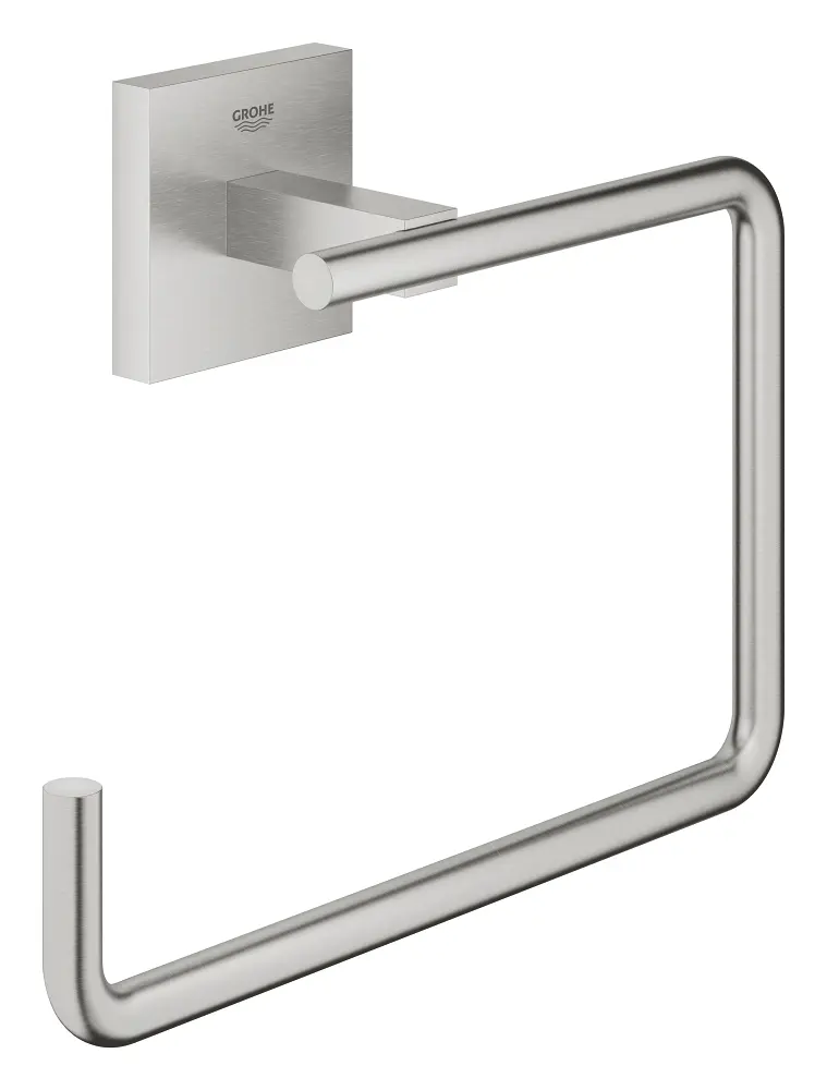 Grohe QuickFix Start Cube - dvieļu turētājs, Supersteel 40975DC0