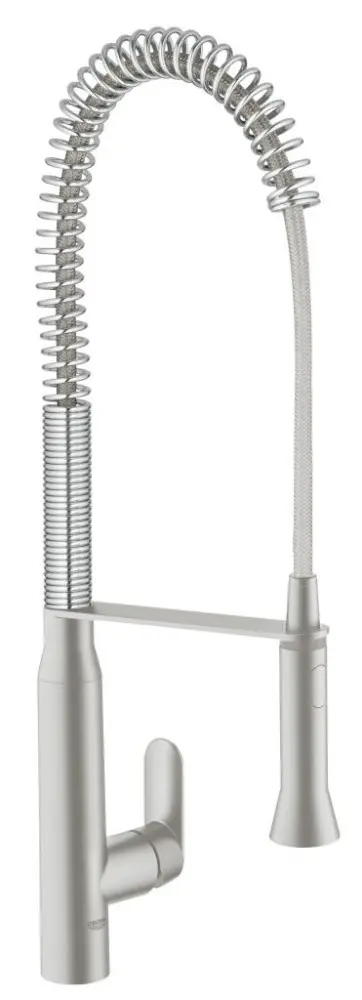 Grohe K7 - vienas sviras virtuves izlietnes maisītājs, Supersteel 32950DC0
